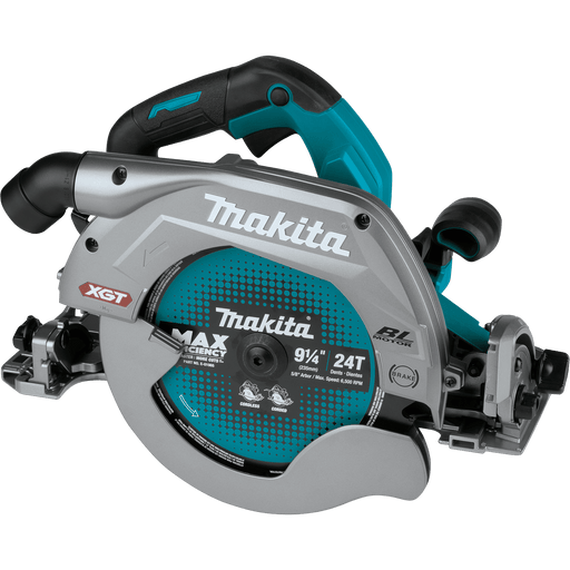 Makita 40V Max XGT 9‑1/4" Circular Saw with Guide Rail Compatible Base Bare Tool - GSH03Z