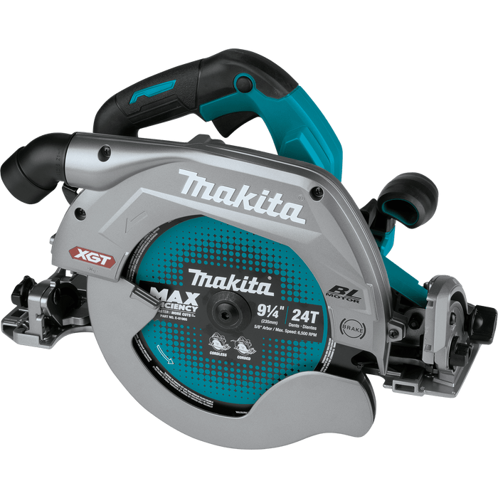 Makita 40V Max XGT 9‑1/4" Circular Saw with Guide Rail Compatible Base Bare Tool - GSH03Z