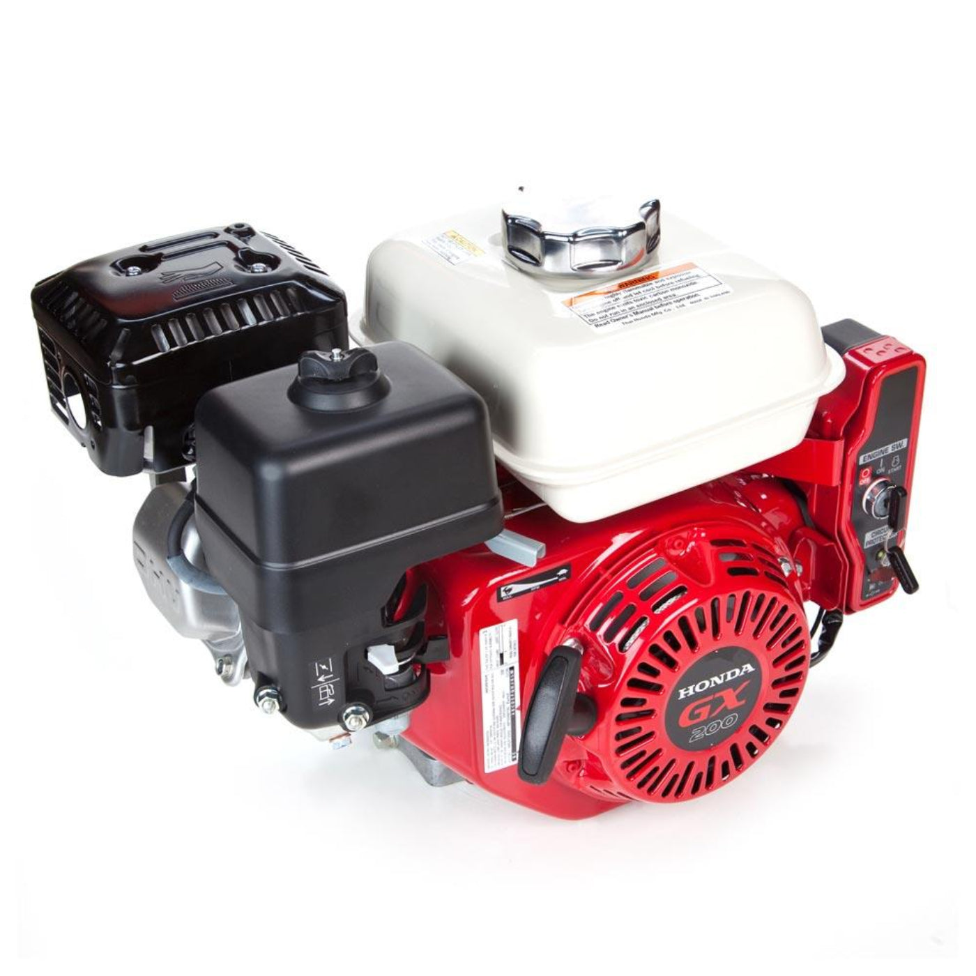 Honda Horizontal Engine with Electric Start - HDA,GX200-QXE2