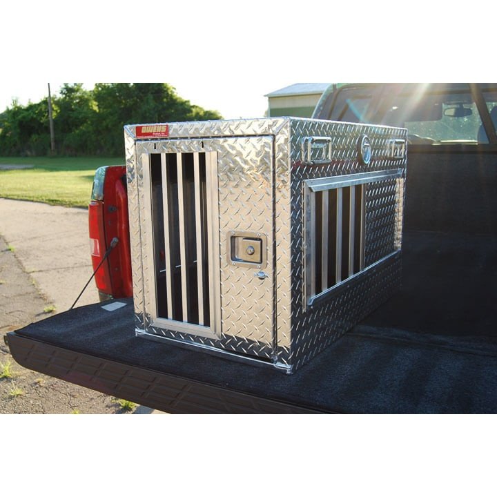 Owens All Seasons Aluminum Single Dog Box - 55015