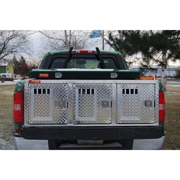 Owens Hunter Aluminum Triple Dog Box - 55029