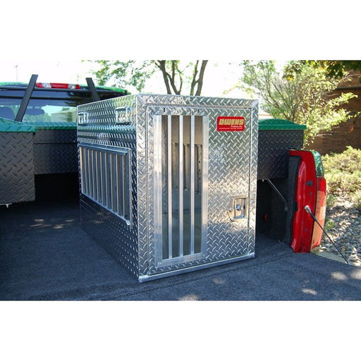 Owens All Seasons Aluminum Single Dog Box - 55015