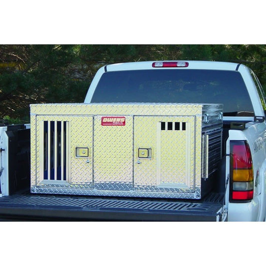 Owens Hunter All Seasons Aluminum Double Dog Box - 55038