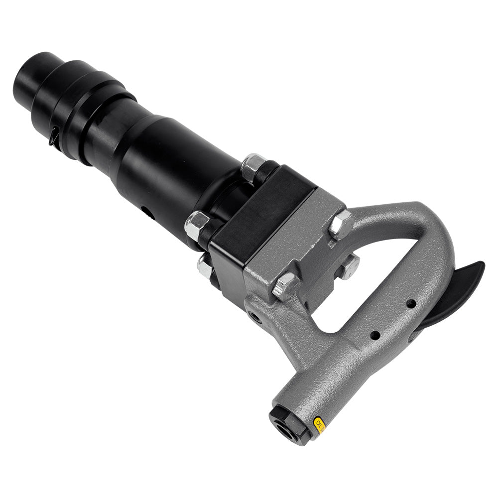 JET JCT-3620A 3" Stroke Round Shank 4-Bolt Pneumatic Chipping Hammer (D Handle) - JT9-550620