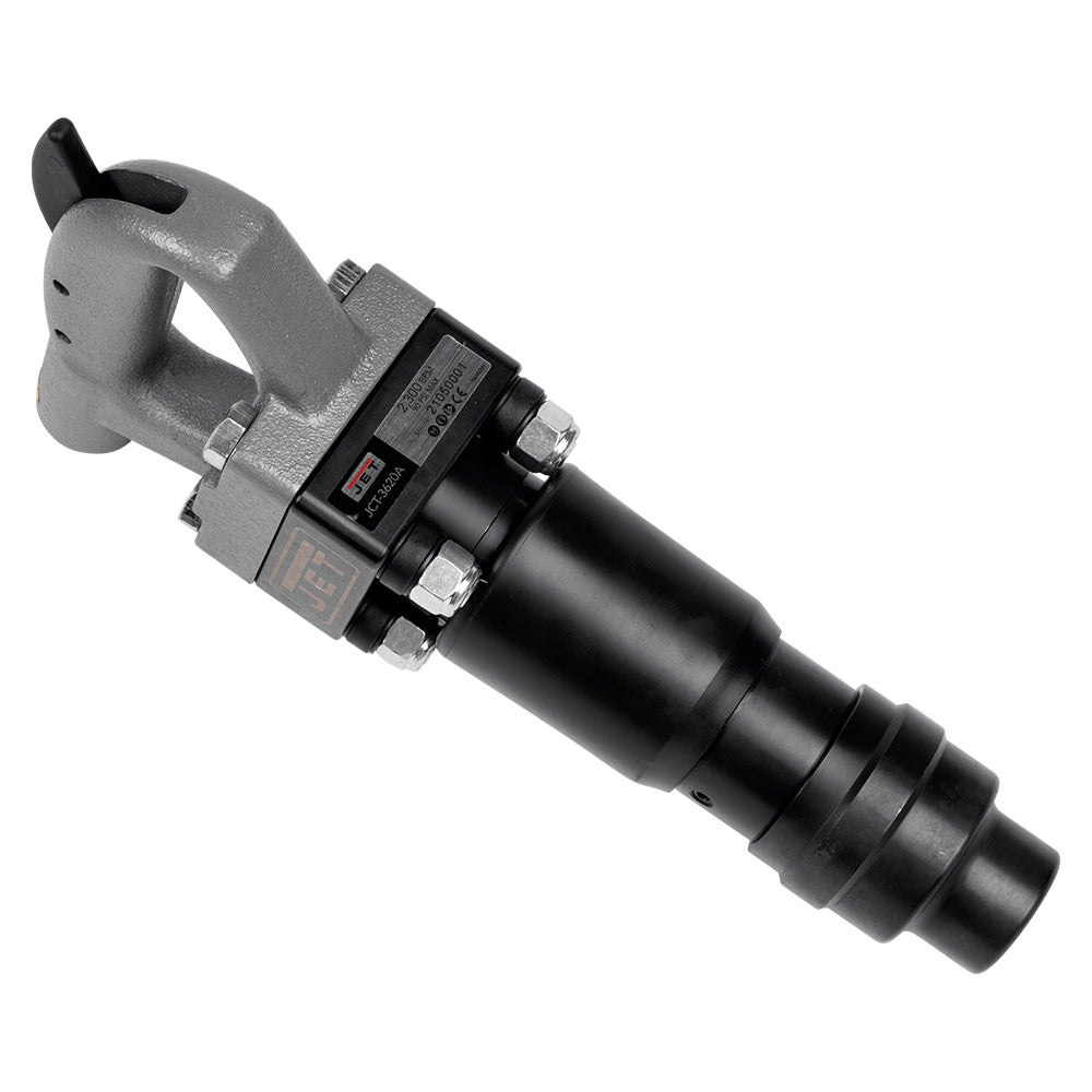 JET JCT-3621 3" Stroke Hex Shank 4-Bolt Pneumatic Chipping Hammer (D Handle) - JT9-550621