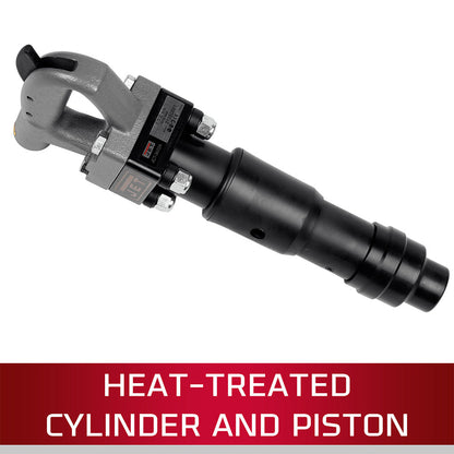 JET JCT-3622 4" Stroke Round Shank 4-Bolt Pneumatic Chipping Hammer (D Handle) - JT9-550622