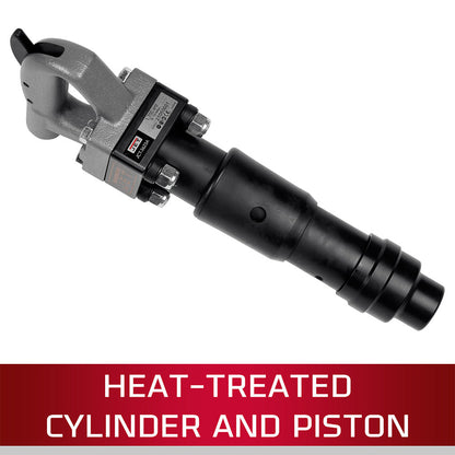 JET JCT-3623 4" Stroke Hex Shank 4-Bolt Pneumatic Chipping Hammer (D Handle) - JT9-550623