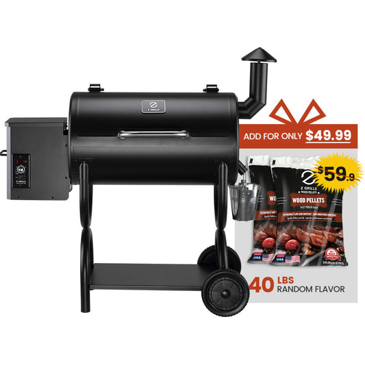 Z GRILLS BBQ Pellet Grill Smoker Auto Temperature Control - ZPG-550B