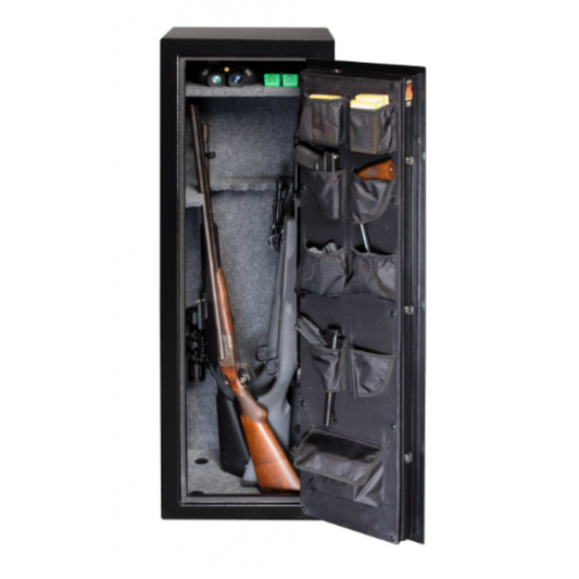 Gardall Black Firelined Gun Safe w/ Silver Trim - GF5517-BS-C