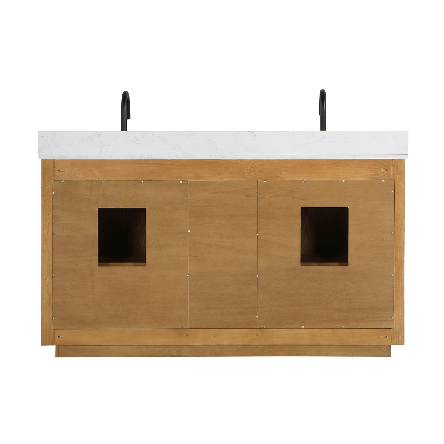 Altair Designs 60" double vanity with top - 556060-NW-GW