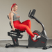 Sunny Health & Fitness Premium Magnetic Resistance Smart Recumbent Bike with Exclusive SunnyFit App Enhanced Bluetooth Connectivity