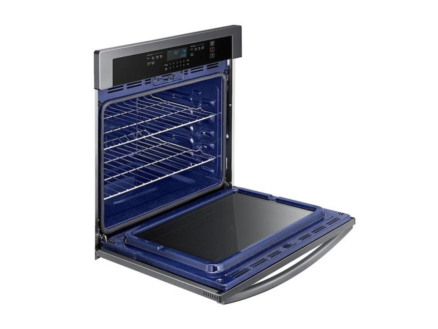 SAMSUNG NV51T5511SG 30" Smart Single Wall Oven in Black Stainless Steel - NV51T5511SG-KT