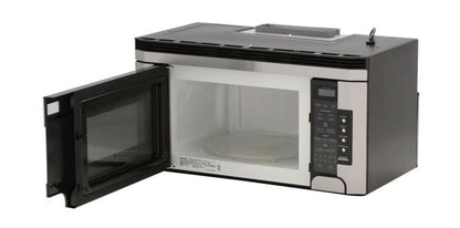 SHARP  1.5 cu. ft. 1000W Sharp Stainless Steel Over-the-Range Carousel Microwave Oven - R1514TY-KT