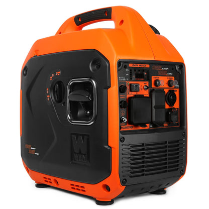 WEN 56360i Quiet and Lightweight 3600-Watt RV-Ready Portable Inverter Generator with Fuel Shut Off - 56360i