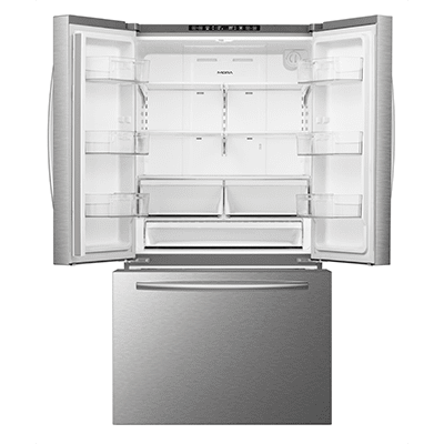 MORA - 26.6cu. ft. Standard Depth French Door Refrigerator - Stainless Steel - MRF266N6CSE