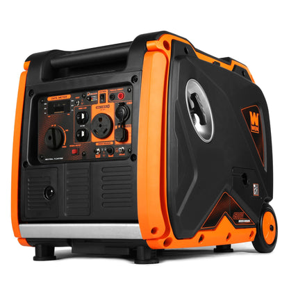 WEN 56450iX Super Quiet 4500-Watt RV-Ready Portable Inverter Generator with Fuel Shut-Off and CO Watchdog - 56450iX