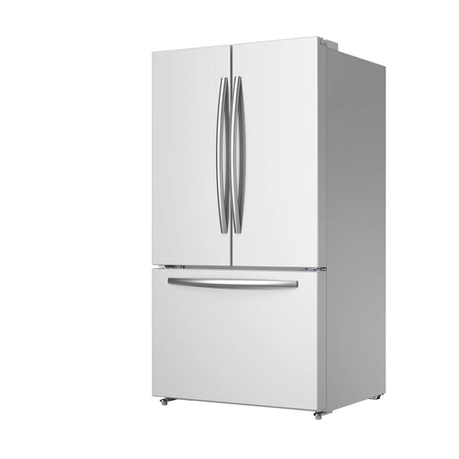 MORA - 26.6cu. ft. Standard Depth French Door Refrigerator - White - MRF266N6CWE