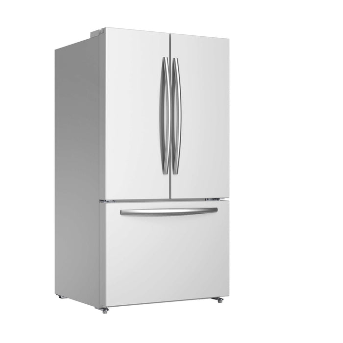 MORA - 26.6cu. ft. Standard Depth French Door Refrigerator - White - MRF266N6CWE