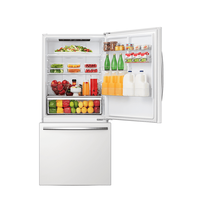 MORA - 17.2 cu. ft. Bottom-Freezer Refrigerator - White - MRB172N6AWE