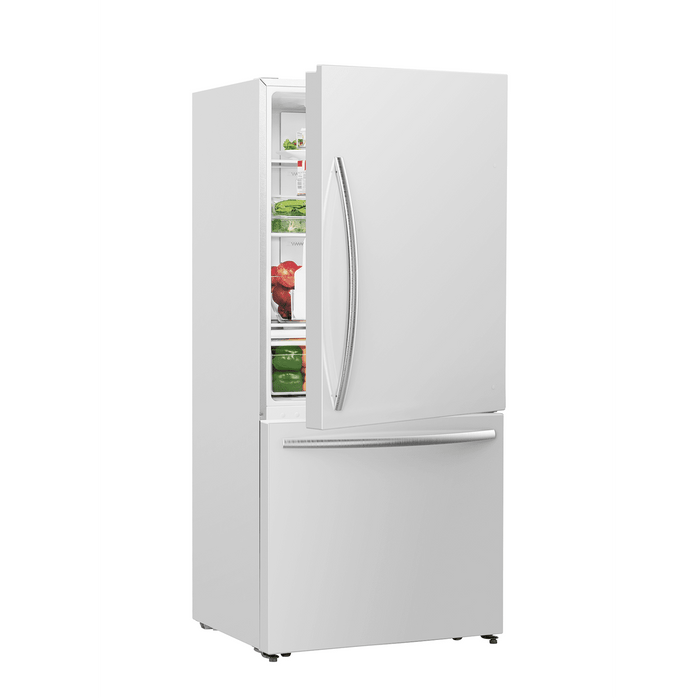 MORA - 17.2 cu. ft. Bottom-Freezer Refrigerator - White - MRB172N6AWE