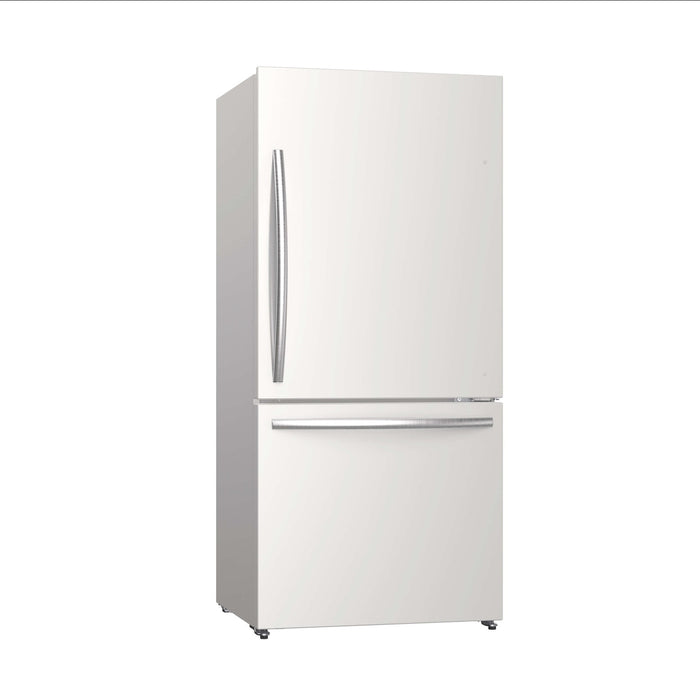 MORA - 17.2 cu. ft. Bottom-Freezer Refrigerator - White - MRB172N6AWE