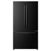 MORA - 26.6cu. ft. Standard Depth French Door Refrigerator - Black - MRF266N6CBE