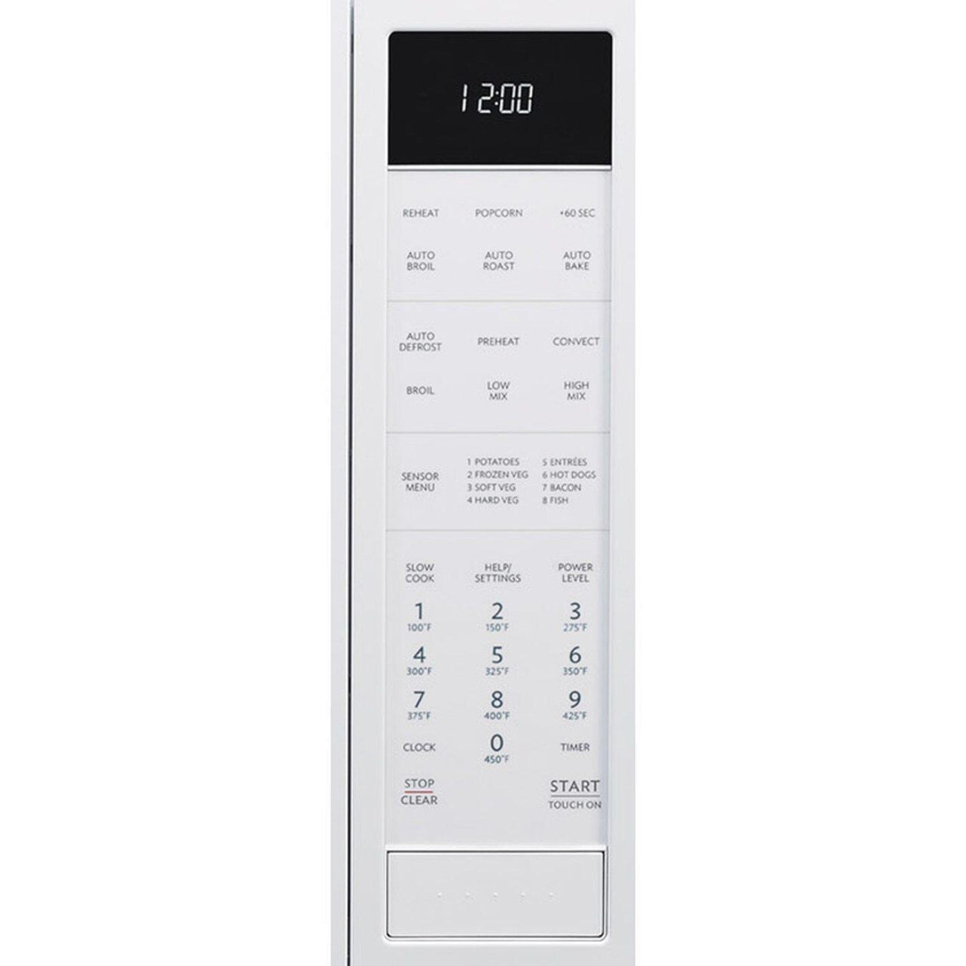 Sharp 1.5 cu. ft. 900W Sharp White Carousel Convection + Microwave Oven  - SMC1585BW-KT