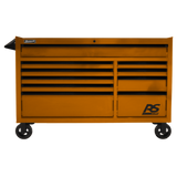 Homak  54" RS Pro 10 Drawer Rolling Cabinet - BK04054010