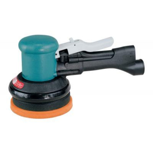 DYNABRADE 5" (127 mm) Dia. Two-Hand Gear-Driven Sander, Non-Vacuum - 58441