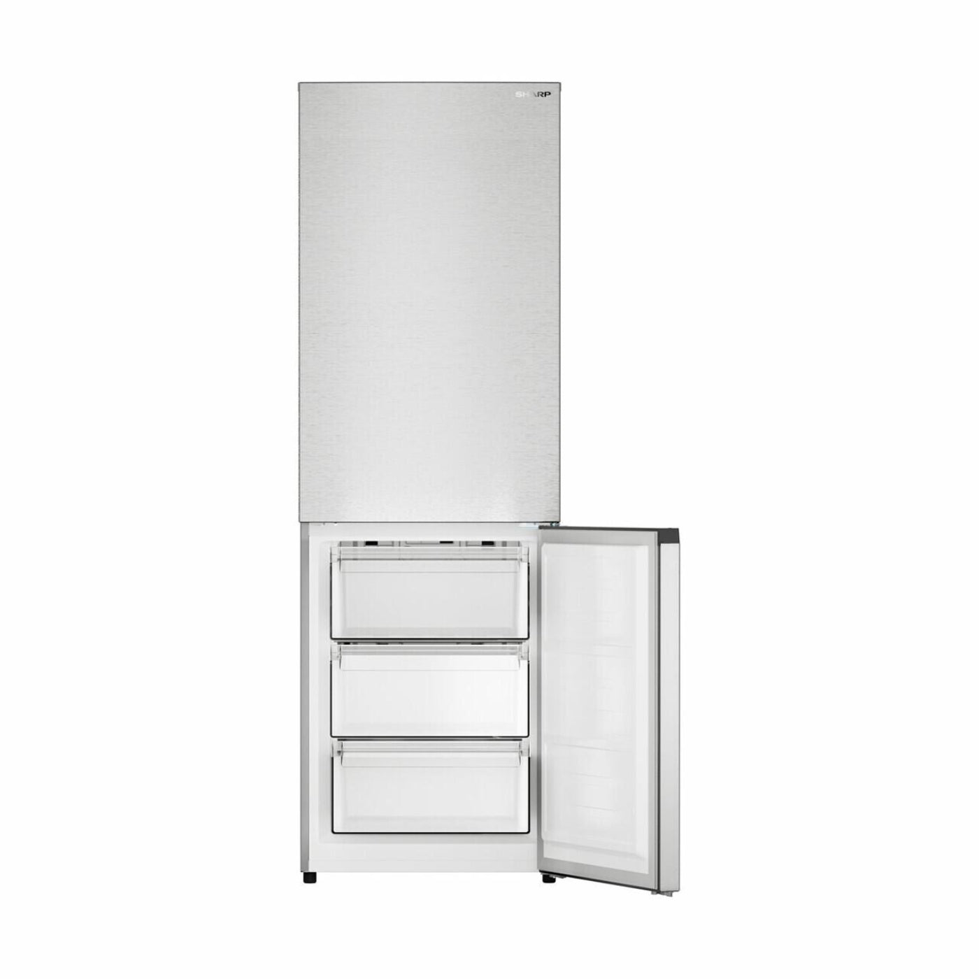 Sharp 24 in. Bottom-Freezer Counter-Depth Refrigerator - SJB1255GS-KT