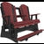 LuxCraft 5' Adirondack Balcony Glider - 5APBAGCHB