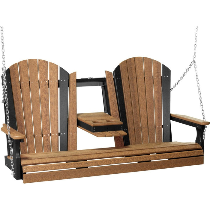 LuxCraft 5' Adirondack Swing - 5APSCHB