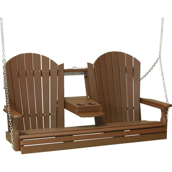 LuxCraft 5' Adirondack Swing - 5APSCHB