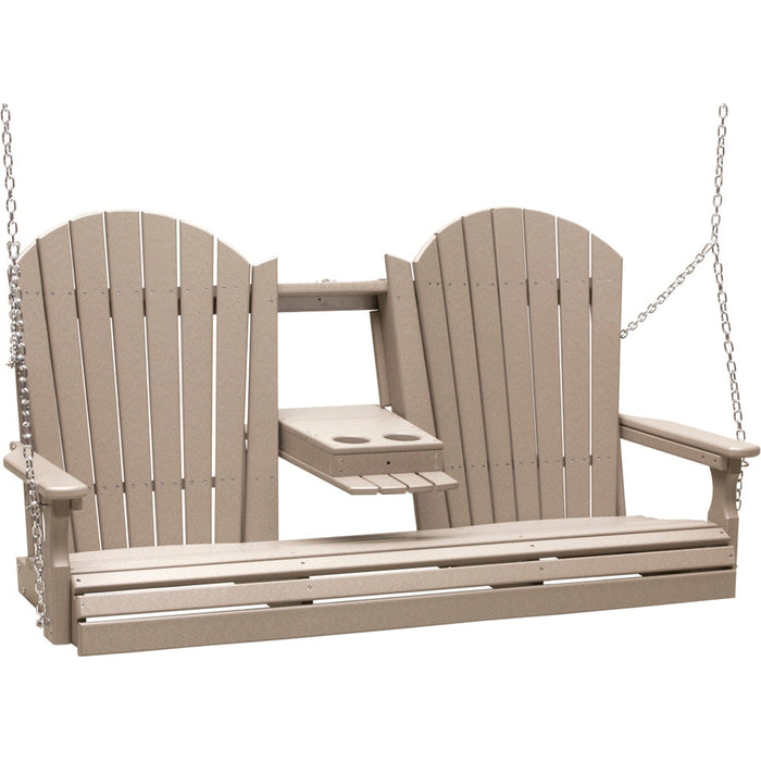 LuxCraft 5' Adirondack Swing - 5APSCHB