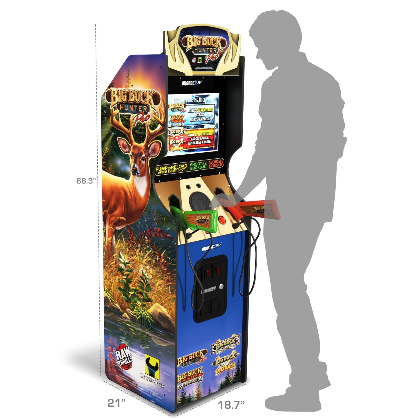Arcade1Up Big Buck Hunter Pro Deluxe - BBH-A-304025