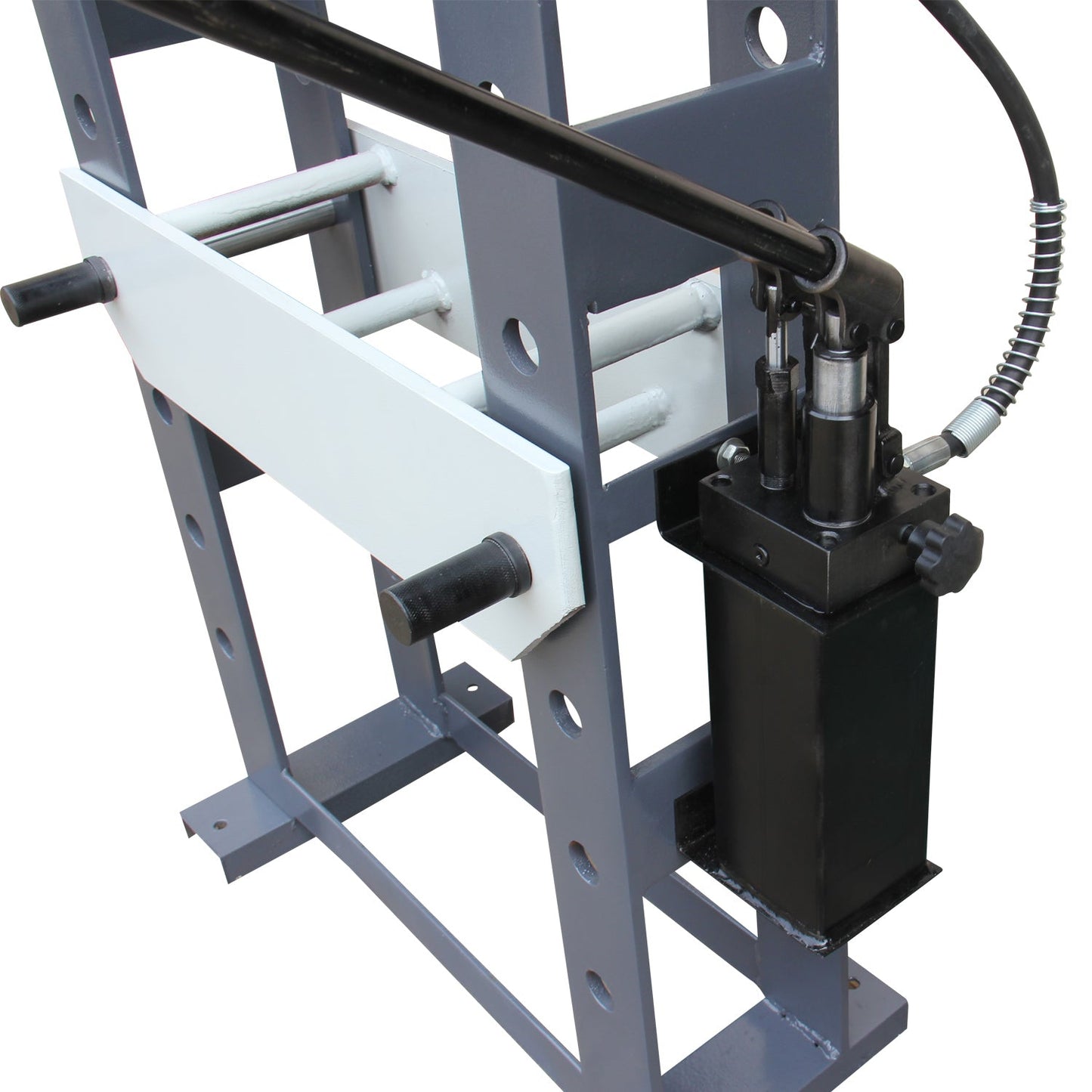 KAKA INDUSTRIAL HP-25S Hydraulic Shop Press, H-Frame Hydraulic Press with Manual Double Speed Pump,25 ton Press Capacity,7 in Stroke -  182122