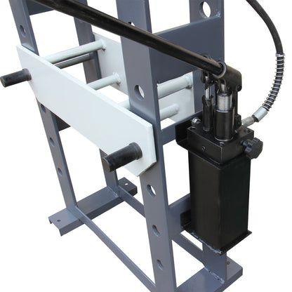 KAKA INDUSTRIAL HP-25S Hydraulic Shop Press, H-Frame Hydraulic Press with Manual Double Speed Pump,25 ton Press Capacity,7 in Stroke -  182122
