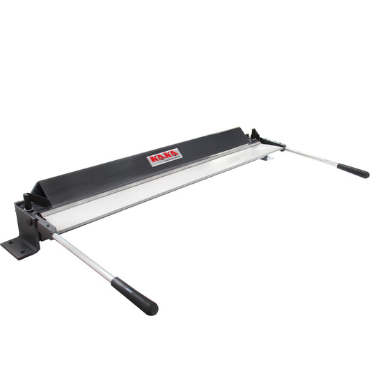 Kaka Industrial W-4018 Sheet Metal Bending Brake 40-Inch Length Portable Metal Bender 0-90 Degrees Adjustable Steel Bender, 20 Gauge Mild Steel and 16 Gauge Aluminum Metal Bending - 173135