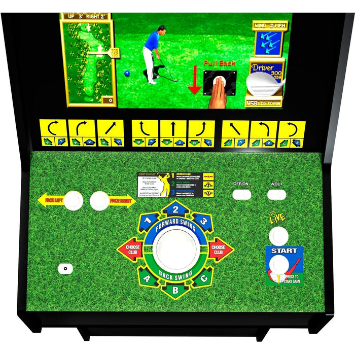 Golden Tee 8-N-1 Arcade Machine 3D Edition, Arcade1Up - ARCADE-GOLDEN-TEE-6413