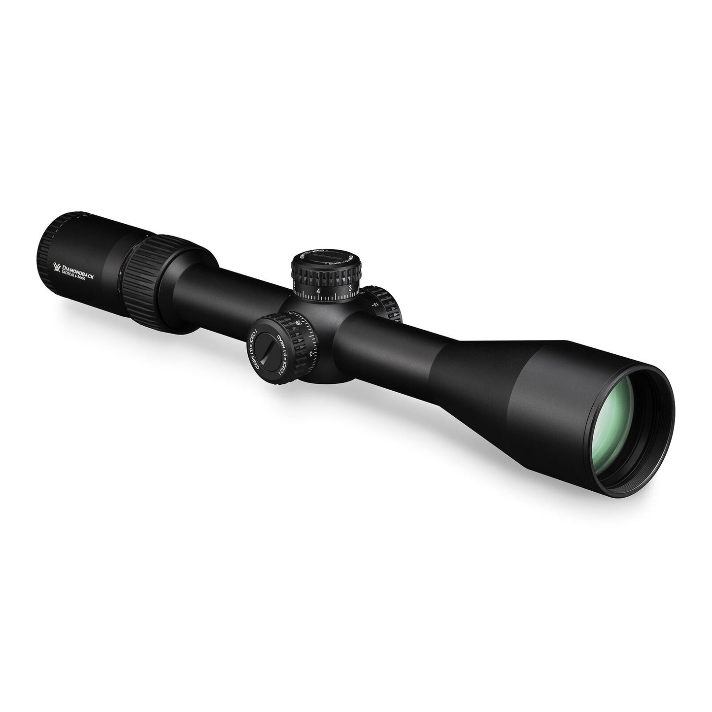 Vortex Optics Diamondback Tactical 6-24x50 FFP EBR-2C (MRAD) Reticle Riflescope with Wearable4U Bundle - DBK-10029_TRH-2Pk_121-53-BCA