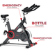 Sunny Health & Fitness Premium Indoor Cycling Smart Stationary Bike with Exclusive SunnyFit App Enhanced Bluetooth Connectivity