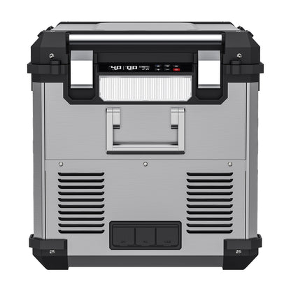 NEW! APL55-Silver Dual Zone 12 Volt Fridge | ICECO