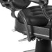 OmySalon BC1101 Vintage Style Heavy Duty Hydraulic Recline Barber Chair - G59000066+G59000068