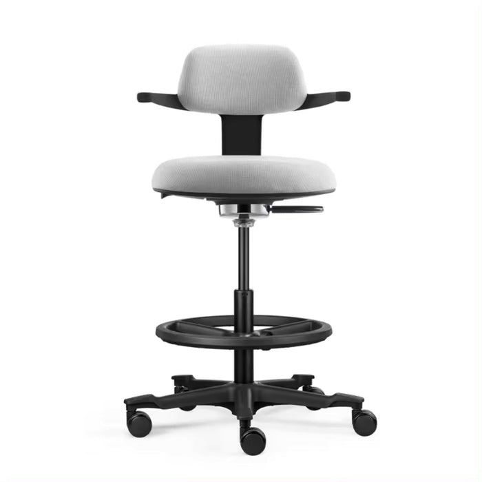 SonoFlex Comfort: Medical-Grade Chair for Ultrasound Professionals - BST-325-020-BLACK-FRM