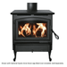 Buck Stove Model 21 1,800 sq. ft. Non-Catalytic Wood Burning Stove with Door New - FP-21