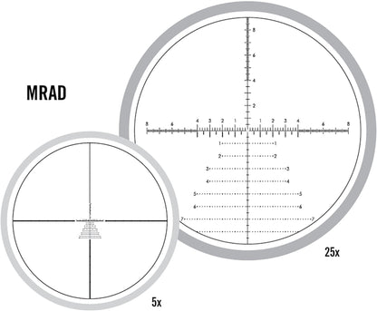 Vortex Optics Venom 5-25x56 First Focal Plane Riflescope, EBR-7C (MRAD) Reticle - VEN-52502