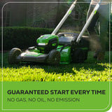 Greenworks 80V 21" Cordless Battery 4-in-1 Self-Propelled Lawn Mower w/ 8.0Ah Battery & 6A Charger - 2552102