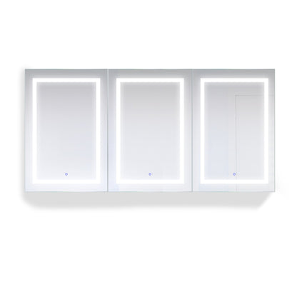 Krugg Svange 7236TLLR 72″ X 36″ LED Medicine Cabinet with Dimmer & Defogger SVANGE7236TLLR - Backyard Provider