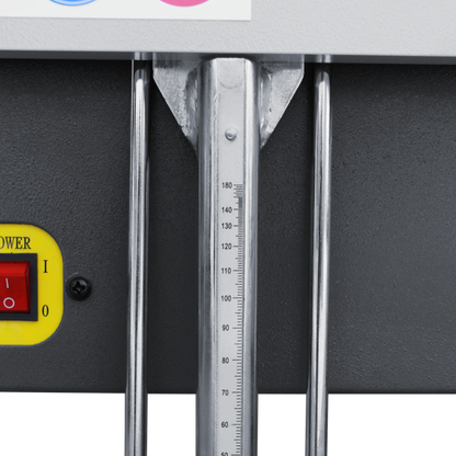 KAKA INDUSTRIAL Magnetic Pan and Box Brake, 52-Inch Electro Metal Brake Bender, 16-Gauge 6.5-Ton Box and Pan Brake, Bend Boxes or Pans to Any Depth Metal Bending Brake 220V-60HZ-1PH EB-5216 - 173410
