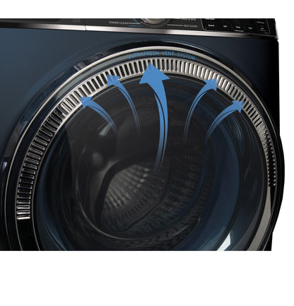 GE 5.0 cu. ft. Smart Front Load Washer, SmartDispense, UltraFresh Vent, OdorBlock, Sanitize + Allergen – GFW655SPVDS-KT
